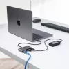 StarTech.com Hub USB-C de 3 portas com Ethernet - 3x USB-A - Ethernet Gigabit - USB 3.0 5Gbps - alimentado por bus - cabo host USB Type-C de 1ft/30cm - GbE - hub USB-C para USB-A portátil