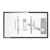 StarTech.com Suporte de parede para TV articulado, suporte de parede VESA, compatível com televisores de 26 a 65 polegadas/99 lb/planos/curvos, suporte de parede plano extensível para TV, suporte de parede de canto ajustável para TV
