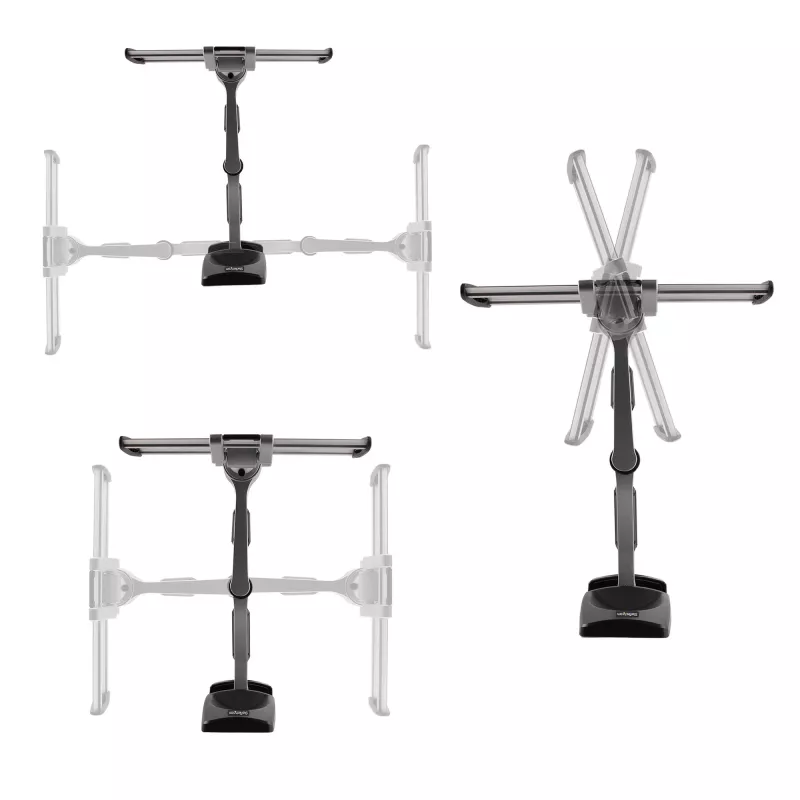 StarTech.com Suporte de parede para TV articulado, suporte de parede VESA, compatível com televisores de 26 a 65 polegadas/99 lb/planos/curvos, suporte de parede plano extensível para TV, suporte de parede de canto ajustável para TV