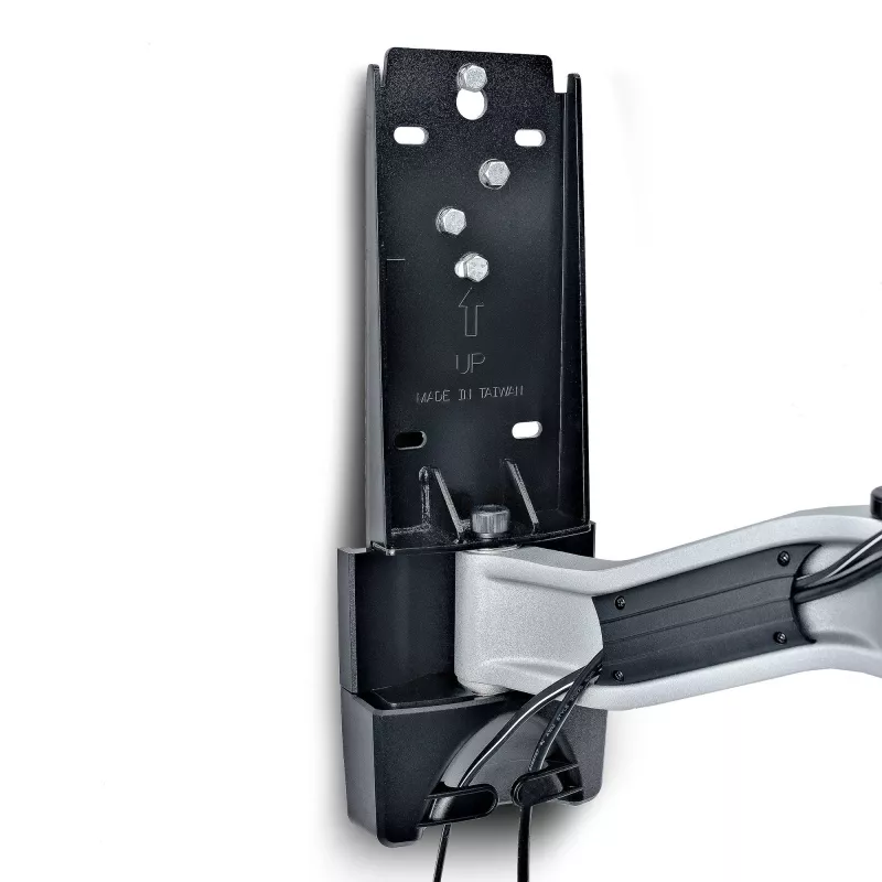 StarTech.com Suporte de parede para TV articulado, suporte de parede VESA, compatível com televisores de 26 a 65 polegadas/99 lb/planos/curvos, suporte de parede plano extensível para TV, suporte de parede de canto ajustável para TV