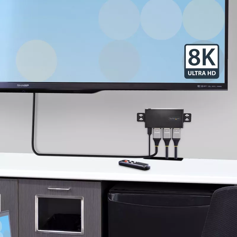StarTech.com Comutador de vídeo 2PORT-HDMI-SWITCH-8K