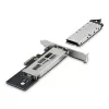 StarTech.com Rack móvel/backplane M.2 NVMe SSD para PCIe x4 com gaveta removível para slot de expansão PCI Express, instalação sem ferramentas, baia de disco hot-swap PCIe 4.0/3.0, fechadura com chave – 2 chaves incluídas