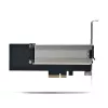 StarTech.com Rack móvel/backplane M.2 NVMe SSD para PCIe x4 com gaveta removível para slot de expansão PCI Express, instalação sem ferramentas, baia de disco hot-swap PCIe 4.0/3.0, fechadura com chave – 2 chaves incluídas