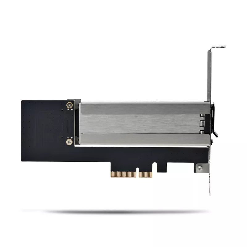 StarTech.com Rack móvel/backplane M.2 NVMe SSD para PCIe x4 com gaveta removível para slot de expansão PCI Express, instalação sem ferramentas, baia de disco hot-swap PCIe 4.0/3.0, fechadura com chave – 2 chaves incluídas