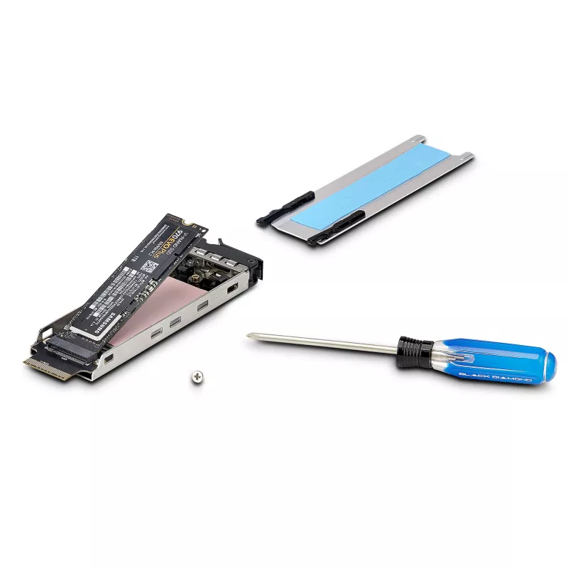 StarTech.com Rack móvel/backplane M.2 NVMe SSD para PCIe x4 com gaveta removível para slot de expansão PCI Express, instalação sem ferramentas, baia de disco hot-swap PCIe 4.0/3.0, fechadura com chave – 2 chaves incluídas