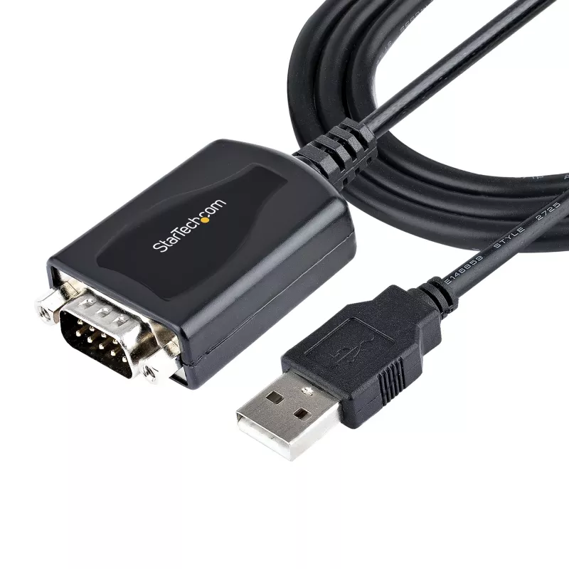 StarTech.com Placa de interface série PCI Express de 2 portas, placa série PCIe dual port para RS232 (DB9), UART 16C1050, suportes Low/Full Profile, retenção de COM, para Windows/Linux