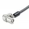 StarTech.com Cabo de segurança para portátil compatível com Noble Wedge®; 1,8 m, fechadura de chave antifurto, cabo de segurança para portáteis Dell XPS/Latitude/2-in-1, cabo de aço resistente a cortes para portátil