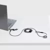 StarTech.com Cabo de segurança Nano para portátil, 1,8 m, antifurto com chave, cabo de segurança para portáteis com slot Nano, para portáteis EliteBook/Lenovo X1/2-in-1, cabo de aço resistente a cortes para portátil