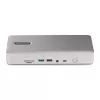 StarTech.com Docking station universal USB4 e Thunderbolt 4, quatro ecrãs em Windows, dois ecrãs em MacBook, dock HDMI DP com função de carregamento de portátil de 98W