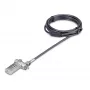 StarTech.com Cabo de segurança universal para portátil de 2 m, cabo de segurança para portáteis compatível com Noble Wedge®/Nano/K-Slot; cabo de fechadura de combinação sem chave, cabo de aço antifurto resistente a cortes