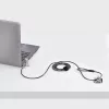 StarTech.com Cabo de segurança universal para portátil de 2 m, cabo de segurança para portáteis compatível com Noble Wedge®/Nano/K-Slot; cabo de fechadura de combinação sem chave, cabo de aço antifurto resistente a cortes