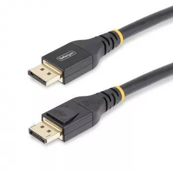 StarTech.com Cabo DisplayPort 1.4 ativo de 7,6 m (25 ft), cabo DisplayPort DP8K com HBR3, HDR10, MST, DSC 1.2, HDCP 2.2, 8K 60 Hz, 4K 120 Hz – cabo DP 1.4, M/M