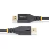 StarTech.com Cabo DisplayPort 1.4 ativo de 7,6 m (25 ft), cabo DisplayPort DP8K com HBR3, HDR10, MST, DSC 1.2, HDCP 2.2, 8K 60 Hz, 4K 120 Hz – cabo DP 1.4, M/M