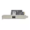 StarTech.com Placa de rede SFP GbE de 1 porta, PCIe 2.1 x1, Intel I210-IS, controlador 1GbE, 1000BASE cobre/fibra, NIC Gigabit Ethernet de porta única, para desktops/servidores – compatível com Windows e Linux