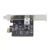 StarTech.com Placa de rede SFP GbE de 1 porta, PCIe 2.1 x1, Intel I210-IS, controlador 1GbE, 1000BASE cobre/fibra, NIC Gigabit Ethernet de porta única, para desktops/servidores – compatível com Windows e Linux