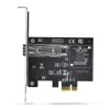 StarTech.com Placa de rede SFP GbE de 1 porta, PCIe 2.1 x1, Intel I210-IS, controlador 1GbE, 1000BASE cobre/fibra, NIC Gigabit Ethernet de porta única, para desktops/servidores – compatível com Windows e Linux