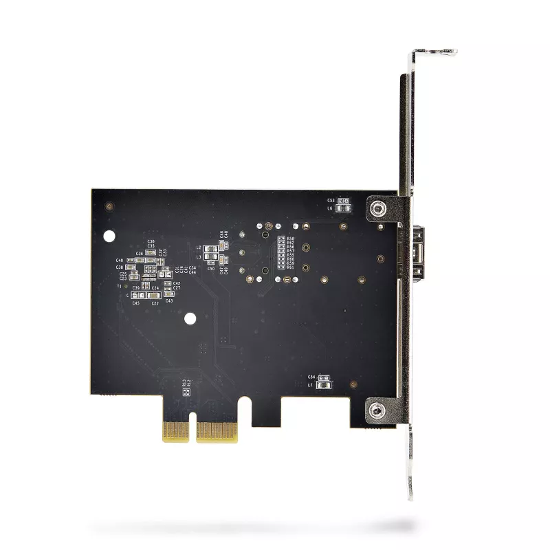 StarTech.com Placa de rede SFP GbE de 1 porta, PCIe 2.1 x1, Intel I210-IS, controlador 1GbE, 1000BASE cobre/fibra, NIC Gigabit Ethernet de porta única, para desktops/servidores – compatível com Windows e Linux