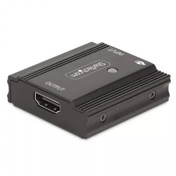 StarTech.com Amplificador de sinal HDMI 8K 60Hz de 10 m, repetidor HDMI 2.1 inline ativo e amplificador de sinal de vídeo até 8K 60Hz/4K 144Hz, extensor de cabo HDMI compacto – extensão de sinal HDMI