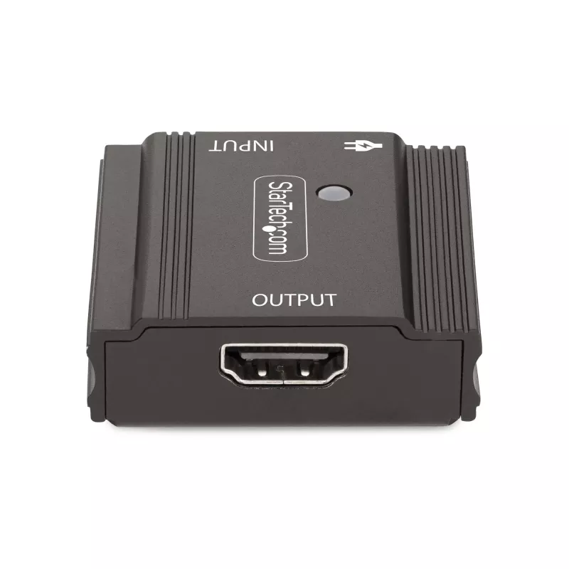 StarTech.com Amplificador de sinal HDMI 8K 60Hz de 10 m, repetidor HDMI 2.1 inline ativo e amplificador de sinal de vídeo até 8K 60Hz/4K 144Hz, extensor de cabo HDMI compacto – extensão de sinal HDMI