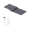 StarTech.com Suporte de montagem VESA para NUC/Thin Clients ou docking stations de portátil, placa de expansão compatível com VESA 75x75/100x100 para mini-PC