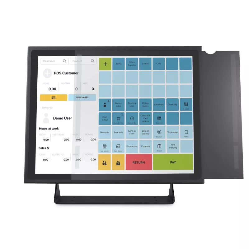 StarTech.com Filtro de privacidade para monitor de computador 17 polegadas 5:4, película de privacidade antirreflexo com redução de 51% de luz azul, protetor de ecrã para monitor com ângulo de visualização de +/- 30°