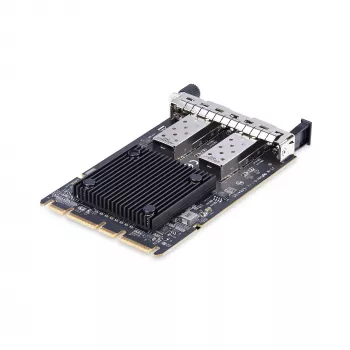 StarTech.com Placa de rede para servidor SFP+ 10Gbps OCP 3.0 de 2 portas com Intel X710, compatível com SFF 4C+, NIC OCP dual port, funciona com Windows e Linux