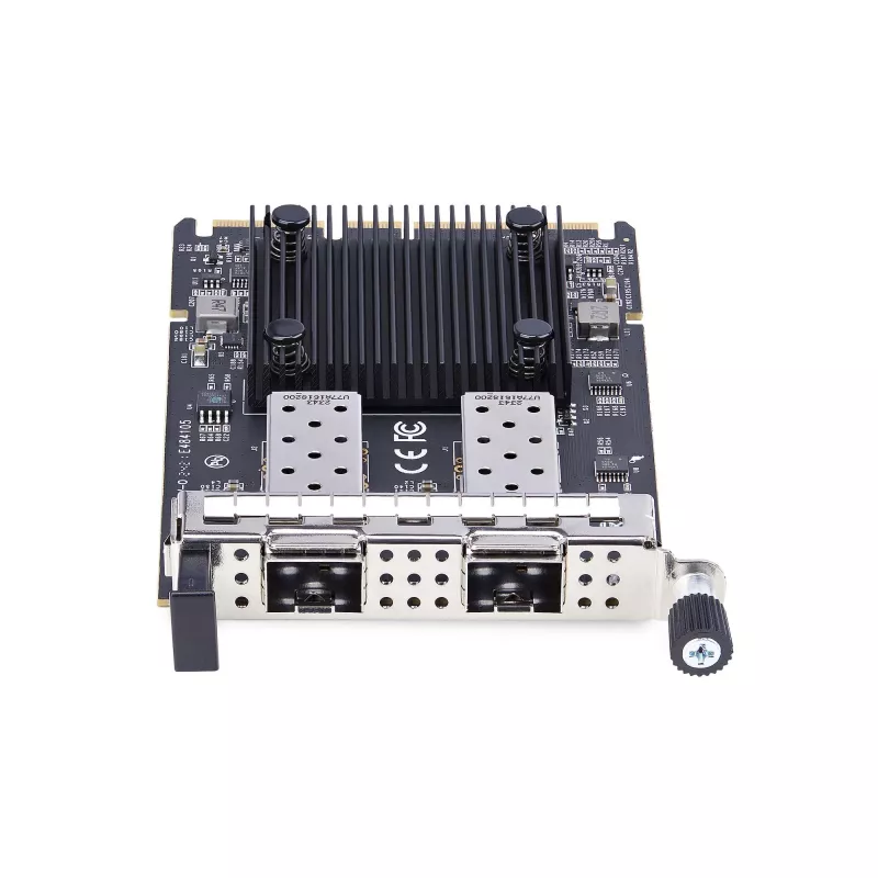 StarTech.com Placa de rede para servidor SFP+ 10Gbps OCP 3.0 de 2 portas com Intel X710, compatível com SFF 4C+, NIC OCP dual port, funciona com Windows e Linux