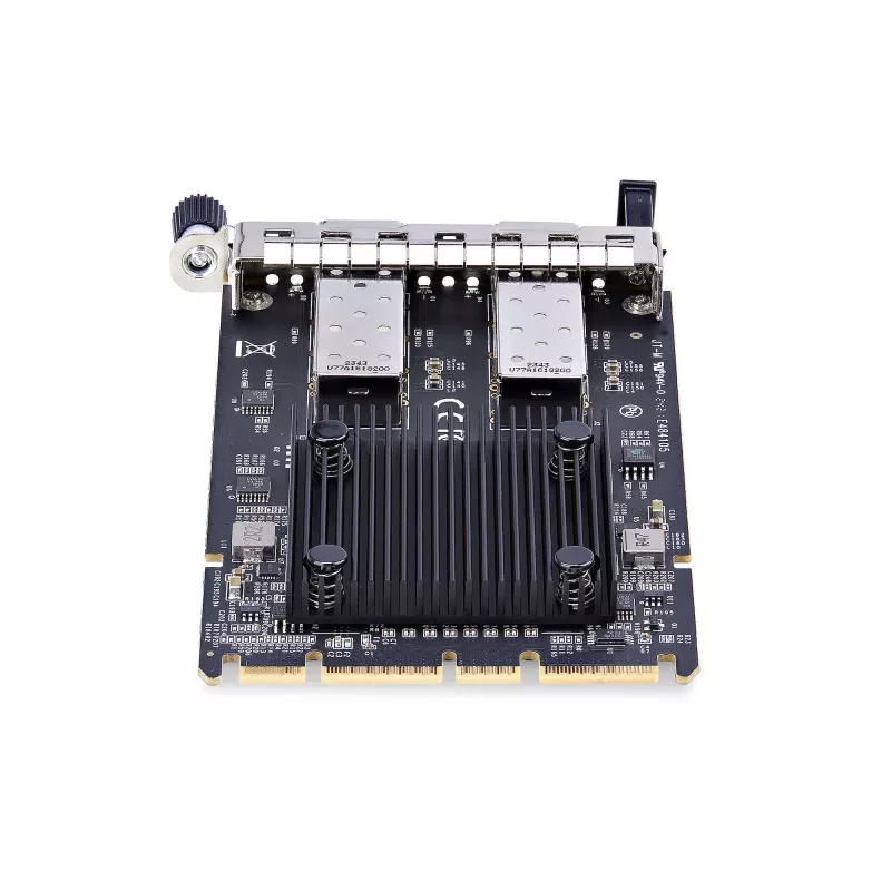 StarTech.com Placa de rede para servidor SFP+ 10Gbps OCP 3.0 de 2 portas com Intel X710, compatível com SFF 4C+, NIC OCP dual port, funciona com Windows e Linux