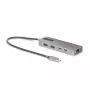 StarTech.com Hub USB-C de 3 portas com Ethernet 2,5 Gbit/s e Power Delivery 100 W pass-through, USB 3.2 10 Gbit/s, 2x USB-A/1x USB-C, hub adaptador USB Type-C portátil