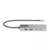StarTech.com Hub USB-C de 3 portas com Ethernet 2,5 Gbit/s e Power Delivery 100 W pass-through, USB 3.2 10 Gbit/s, 2x USB-A/1x USB-C, hub adaptador USB Type-C portátil