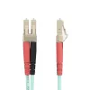 StarTech.com Cabo de fibra ótica multimodo OM4 LC/UPC para LC/UPC de 20m (65ft), fibra Zipcord 50/125µm LOMMF/VCSEL, 100G, baixa perda de inserção – cabo jumper de fibra ótica LSZH