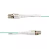 StarTech.com Cabo de fibra ótica multimodo OM4 LC para LC (UPC) de 5m com patilhas push-pull, 50/125µm, 100G, resistente a dobras, baixa perda de inserção – cabo jumper de fibra ótica LSZH