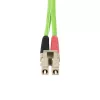 StarTech.com Cabo de fibra ótica multimodo OM5 LC para LC (UPC) de 20m, 50/125µm duplex LOMMF Zipcord, VCSEL, 40G/100G, cabo jumper de fibra ótica LSZH