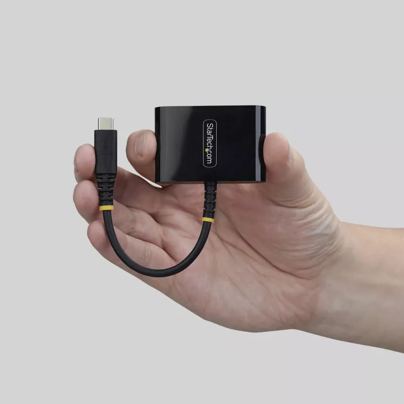StarTech.com adaptador multiporta de USB-C para HDMI com carregamento PD de 140 W, HDMI 4K a 60 Hz, hub USB de 5 Gbit/s, mini dock para MacBook / Dell / Thinkpad / HP / iPad / tablets