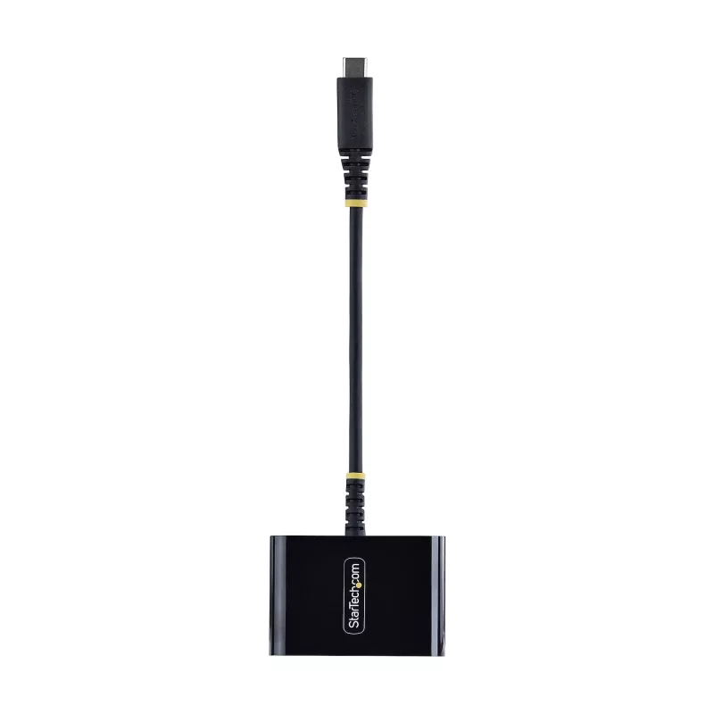 StarTech.com adaptador multiporta de USB-C para HDMI com carregamento PD de 140 W, HDMI 4K a 60 Hz, hub USB de 5 Gbit/s, mini dock para MacBook / Dell / Thinkpad / HP / iPad / tablets