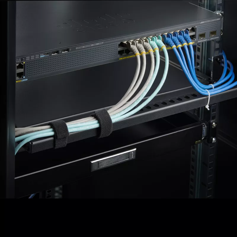 StarTech.com Acessório de rack 12S-CABLE-LACING-BAR barra de encaminhamento de cabos