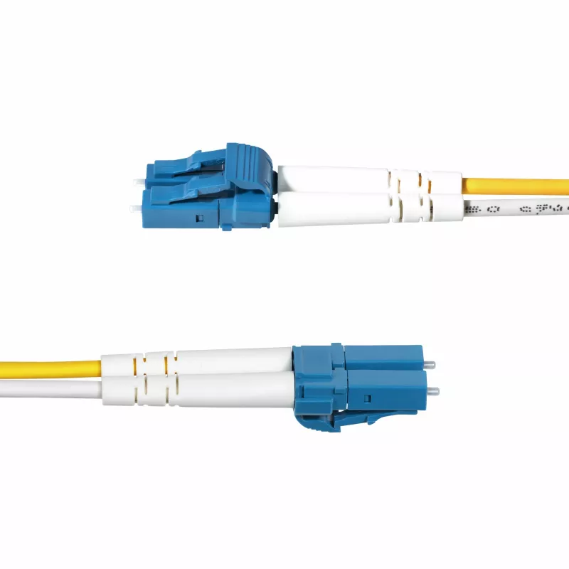Cabo de fibra ótica StarTech.com 25m LC para LC (UPC) OS2 monomodo duplex, 9/125µm, 100G, insensível a dobras, baixa atenuação de inserção – cabo jumper de fibra ótica LSZH