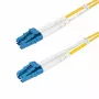 Cabo de fibra ótica StarTech.com 50m LC para LC (UPC) OS2 monomodo duplex, 9/125µm, 100G, insensível a dobras, baixa atenuação de inserção – cabo patch de fibra ótica LSZH