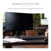 Filtro de privacidade para monitor StarTech.com 60,5 cm (23,8 polegadas) 16:9, filtro de acrílico suspenso, proteção de ecrã de montagem rápida, proteção de ecrã para monitor, ângulo de visualização +/-30°, brilhante