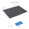 Película de privacidade para monitor de computador StarTech.com 27 polegadas 16:9, filtro de acrílico suspenso, proteção de segurança de instalação rápida, proteção de ecrã para monitor, ângulo de visualização ±30°, brilhante