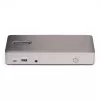 Docking station USB4 StarTech.com para três monitores, 4K 60Hz HDMI ou DisplayPort, carregamento de portátil 100W, 2,5GbE, dock USB-C multi-monitor, sem drivers
