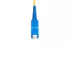 Cabo de fibra ótica StarTech.com 100m SC para SC (UPC) OS2 monomodo simplex, 9/125µm, 40G/100G, insensível a dobras, baixa atenuação de inserção, cabo jumper de fibra ótica LSZH
