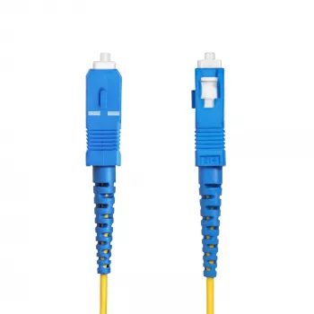 Cabo de fibra ótica StarTech.com 30m (98,4ft) SC para SC (UPC) OS2 monomodo simplex, 9/125µm, 40G/100G, insensível a dobras, baixa atenuação de inserção, cabo patch de fibra ótica LSZH