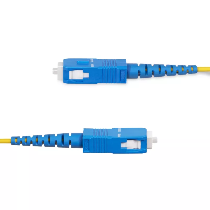 Cabo de fibra ótica StarTech.com 30m (98,4ft) SC para SC (UPC) OS2 monomodo simplex, 9/125µm, 40G/100G, insensível a dobras, baixa atenuação de inserção, cabo patch de fibra ótica LSZH