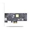 Placa de rede StarTech.com 1 porta 2.5Gbps NBASE-T PoE, Intel I225-V, NIC Multi-Gigabit 802.3af/at PoE+, placa LAN PCI Express para servidor, interface Ethernet SATA para desktop – compatível com Windows, Linux