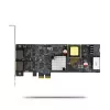 Placa de rede StarTech.com 2 portas 2.5Gbps NBASE-T PoE, Dual Intel I225-V, NIC Multi-Gigabit 802.3af/at PoE+, placa LAN PCI Express para servidor, alimentação LP4/8-Pin PCIe