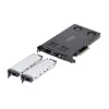 Baía de troca StarTech.com Dual-Bay M.2 NVMe SSD para PCIe x8; bifurcação necessária; instalação sem ferramentas, backplane PCIe com duas baías de disco hot-swap