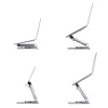 Suporte de portátil telescópico StarTech.com, base giratória 360°, elevador de computador rotativo para secretária, altura e inclinação ajustáveis, máx. 5 kg, acabamento em alumínio, design portátil