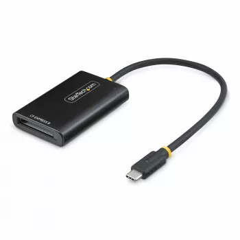 Leitor de cartões StarTech.com USB-C CFexpress Type-B, USB 10Gbps, leitor de cartões de memória portátil, adaptador USB Type-C para CF-Express 2.0, funciona com qualquer sistema operativo