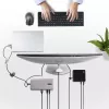 Kit de bloqueio StarTech.com para portátil/desktop e periféricos, fechadura de segurança antifurto, ranhura K, cabo de aço de 9,8 pés (3 m), 3 dispositivos, código de 4 dígitos personalizável – TAA